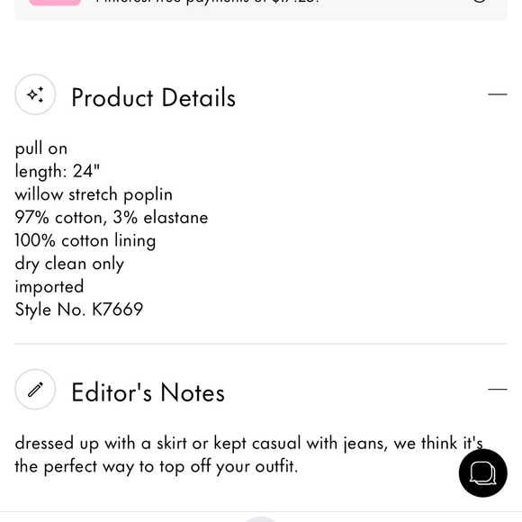 ♠️ Kate spade willow stretch poplin Pineapple 🍍 smock shirt ruffle tank Top XL - Picture 14 of 14